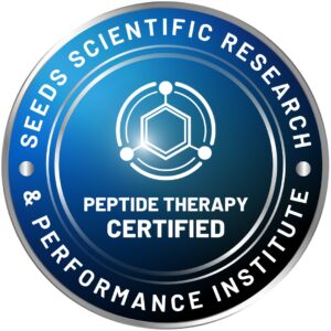 SSRP Peptide Therapy Certified Badge